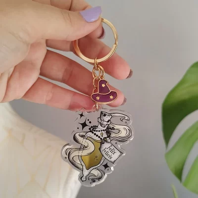 Magic potions: Felix felicis keychain