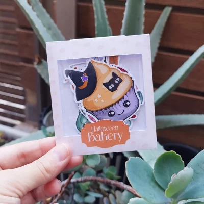 Halloween Bakery: Cupcakes - Sticker pack