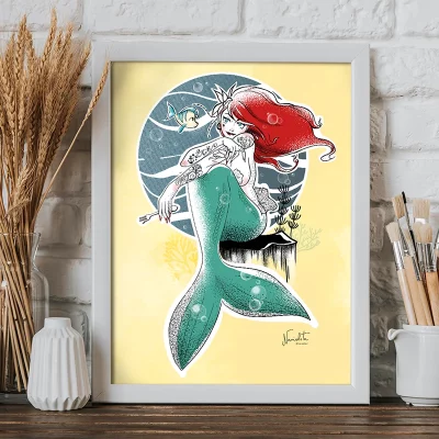 Little Mermaid Classic- Tattoo