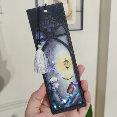 Draco Malfoy en Hogwarts - Bookmark