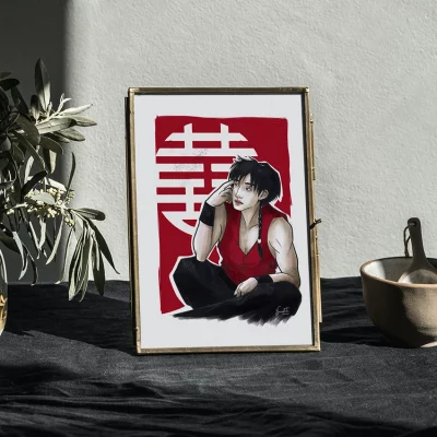 Bangchan as Ranma - SKZ Anime