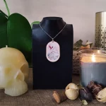 smaug, el hobbit collar de madera