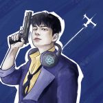Seungmin as Spike Spiegel (Cowboy Bebop) skz anime collection by Narieleta