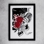 Nana Microphone rose tattoo fanart